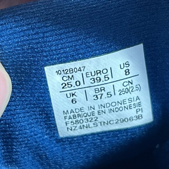 Asics Gel Kayano 28 Women Size 8 1012B047 Blue Running Shoes Sneakers - Picture 9 of 9